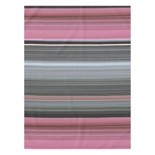 Abstracte #1: Roze en grijs Tafelkleed (Voorkant)