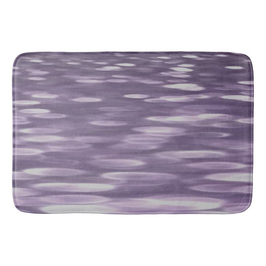 Abstracte #1: Ultra Violet Shimmer Badmat (Voorkant)