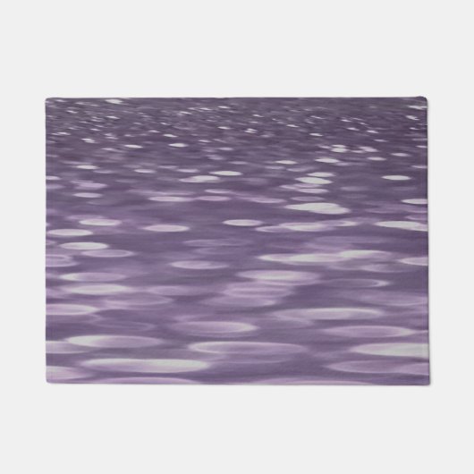Abstracte #1: Ultra Violet Shimmer Deurmat (Voorkant)
