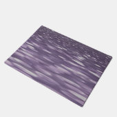 Abstracte #1: Ultra Violet Shimmer Deurmat (Schuin)