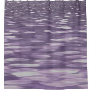 Abstracte #1: Ultra Violet Shimmer Douchegordijn