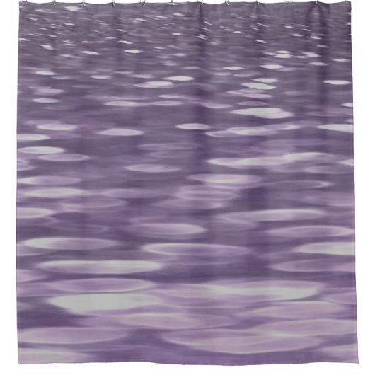 Abstracte #1: Ultra Violet Shimmer Douchegordijn (Voorkant)