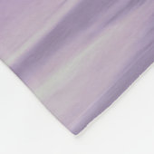 Abstracte #1: Ultra Violet Shimmer Fleece Deken (Hoek)