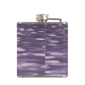 Abstracte #1: Ultra Violet Shimmer Heupfles (Achterkant)