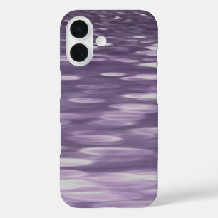 Abstracte #1: Ultra Violet Shimmer Hoesje-Mate iPh iPhone 16 Hoesje