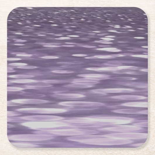 Abstracte #1: Ultra Violet Shimmer Kartonnen Onderzetters (Voorkant)
