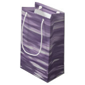 Abstracte #1: Ultra Violet Shimmer Klein Cadeauzakje (Achterkant Gekanteld)