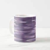 Abstracte #1: Ultra Violet Shimmer Koffiemok (Voorkant links)