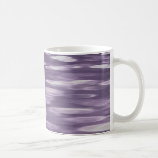 Abstracte #1: Ultra Violet Shimmer Koffiemok (Rechts)