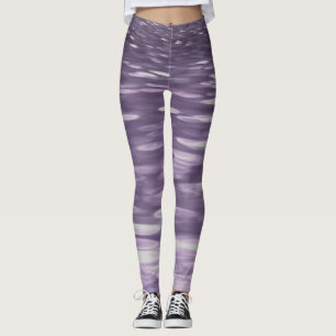 Abstracte #1: Ultra Violet Shimmer Leggings
