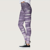 Abstracte #1: Ultra Violet Shimmer Leggings (Links)