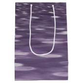 Abstracte #1: Ultra Violet Shimmer Medium Cadeauzakje (Achterkant)
