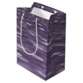 Abstracte #1: Ultra Violet Shimmer Medium Cadeauzakje (Achterkant Gekanteld)