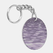 Abstracte #1: Ultra Violet Shimmer Sleutelhanger (Voorkant Links)