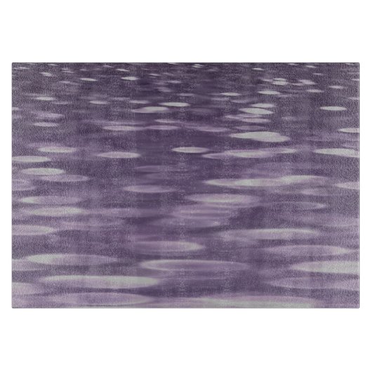 Abstracte #1: Ultra Violet Shimmer Snijplank (Voorkant)