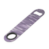 Abstracte #1: Ultra Violet Shimmer Speed Flessenopener (Achterkant Gekanteld)