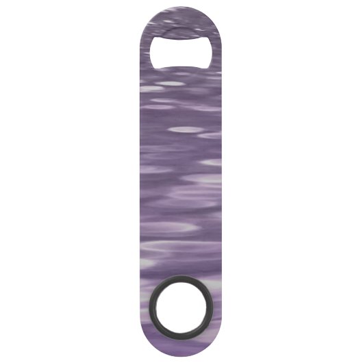 Abstracte #1: Ultra Violet Shimmer Speed Flessenopener (Voorkant)