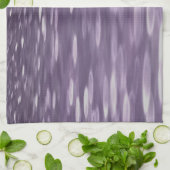 Abstracte #1: Ultra Violet Shimmer Theedoek (Gevouwen)