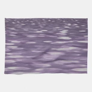 Abstracte #1: Ultra Violet Shimmer Theedoek