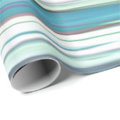 Abstracte #2: Aqua blue green blur Cadeaupapier (Rol Hoek)