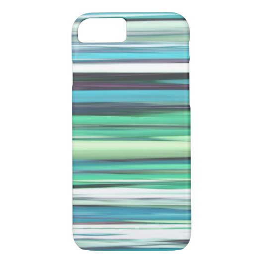 Abstracte #2: Aqua blue green blur Case-Mate iPhone Case (Achterkant)