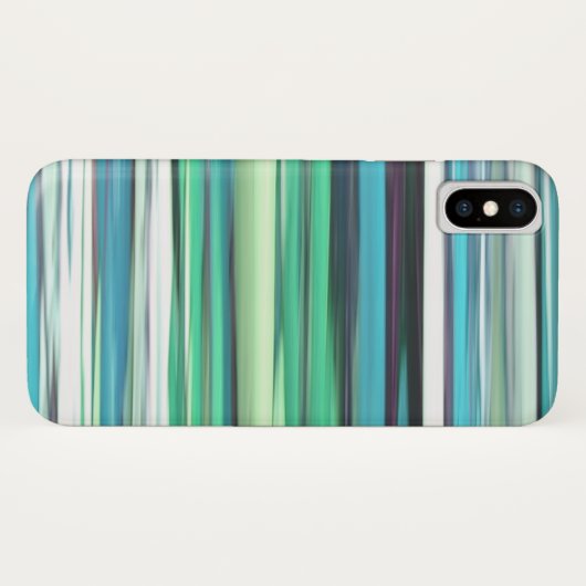 Abstracte #2: Aqua blue green blur Case-Mate iPhone Case (Achterkant (horizontaal))