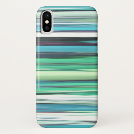 Abstracte #2: Aqua blue green blur Case-Mate iPhone Case (Achterkant)