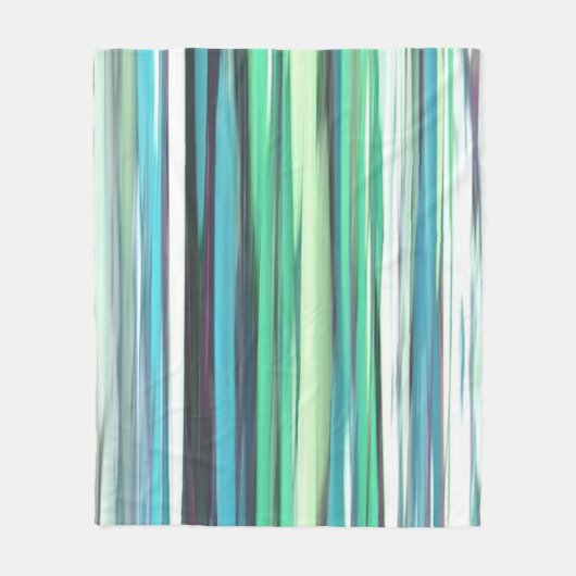 Abstracte #2: Aqua blue green blur Fleece Deken (Voorkant)