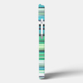 Abstracte #2: Aqua blue green blur Hoesje-Mate iPh Case-Mate iPhone Case (Achterkant / Links)