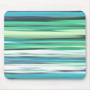 Abstracte #2: Aqua blue green blur Muismat