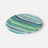 Abstracte #2: Aqua blue green blur Papieren Bordje (Gekanteld)