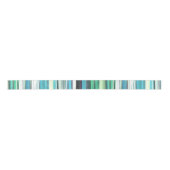 Abstracte #2: Aqua blue green blur Satijnen Lint (Voorkant)