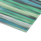 Abstracte #2: Aqua blue green blur Snijplank (Hoek)