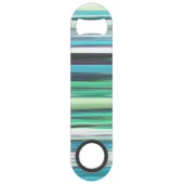 Abstracte #2: Aqua blue green blur Speed Flessenopener (Voorkant)