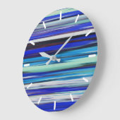 Abstracte #2: Blauw onduidelijk beeld Grote Klok (Hoek)