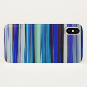 Abstracte #2: Blauwe vervaging Case-Mate iPhone Case (Achterkant (horizontaal))