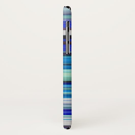 Abstracte #2: Blauwe vervaging Case-Mate iPhone Case (Achterkant/links)