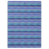 Abstracte #2: Blauwe vervaging Klembord (Achterkant)