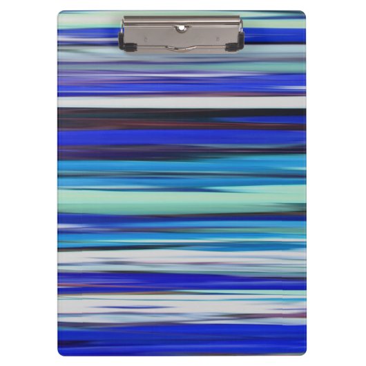 Abstracte #2: Blauwe vervaging Klembord (Voorkant)