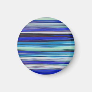 Abstracte #2: Blauwe vervaging Magneet