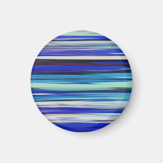 Abstracte #2: Blauwe vervaging Magneet (Voorkant)