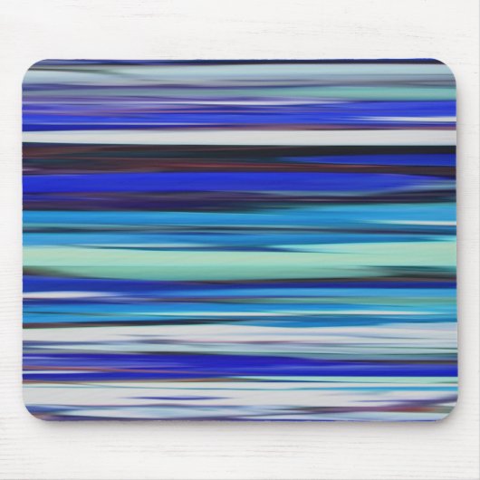 Abstracte #2: Blauwe vervaging Muismat (Voorkant)