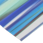 Abstracte #2: Blauwe vervaging Tafelkleed (Gekanteld)