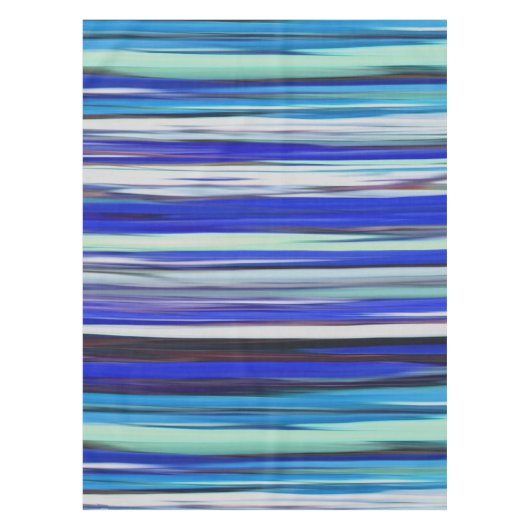 Abstracte #2: Blauwe vervaging Tafelkleed (Voorkant)