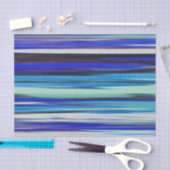 Abstracte #2: Blauwe vervaging Tissuepapier (Craft)