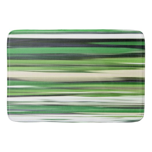 Abstracte #2: Groene vervaging Badmat (Voorkant)