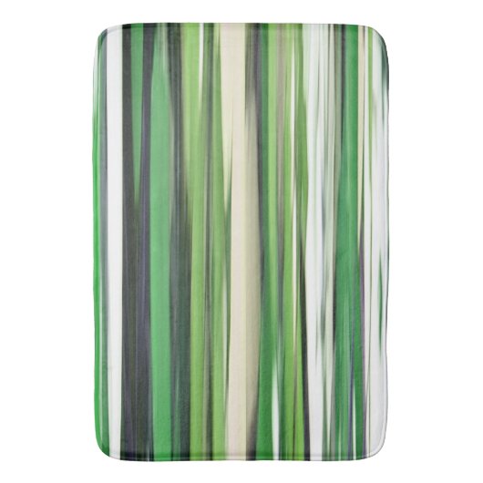 Abstracte #2: Groene vervaging Badmat (Voorkant Verticaal)