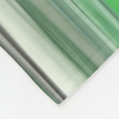 Abstracte #2: Groene vervaging Fleece Deken (Hoek)