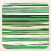 Abstracte #2: Groene vervaging Kartonnen Onderzetters (Voorkant)