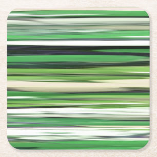 Abstracte #2: Groene vervaging Kartonnen Onderzetters